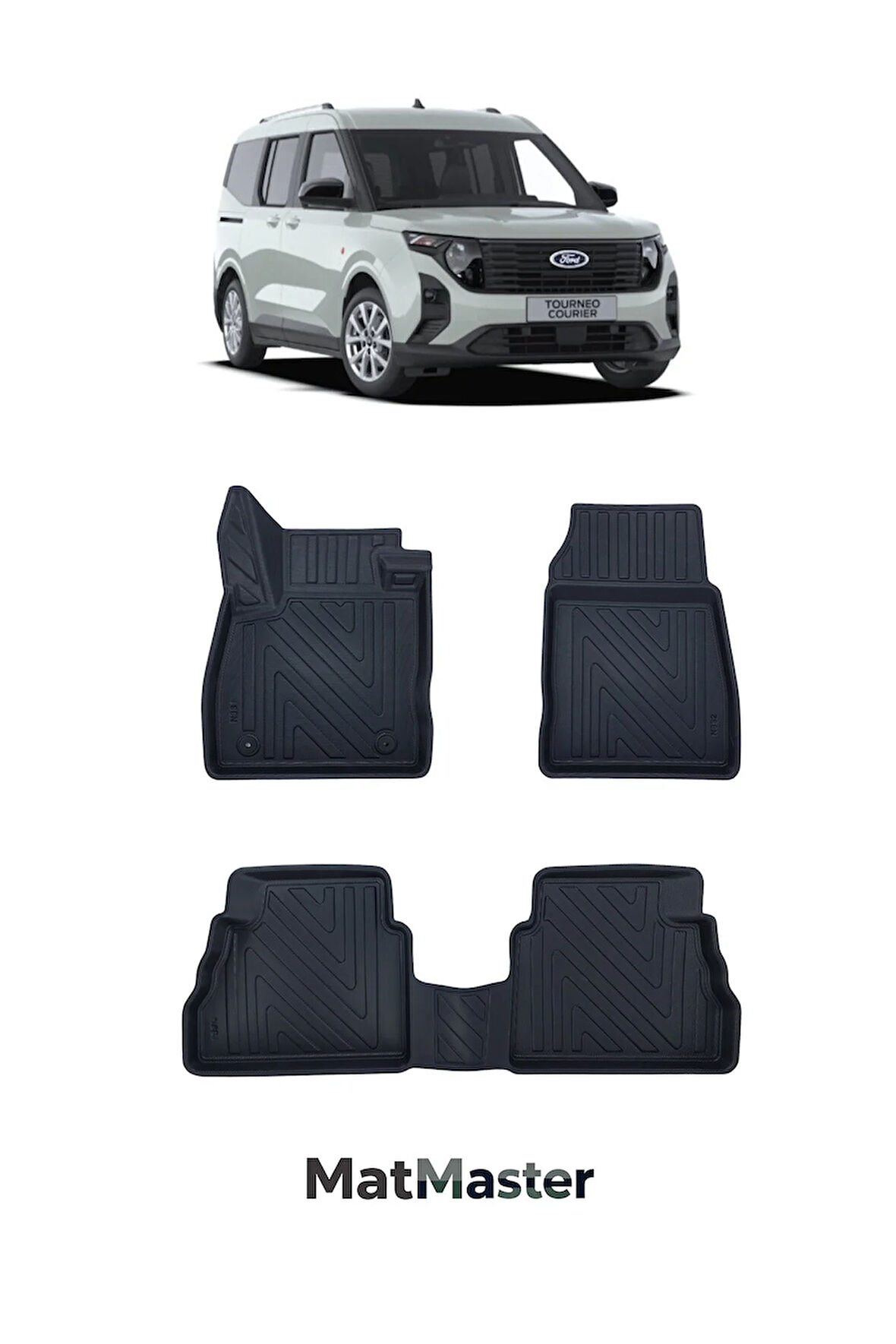 Ford Courier 2025 Model 5D Ekstra Havuzlu Paspas
