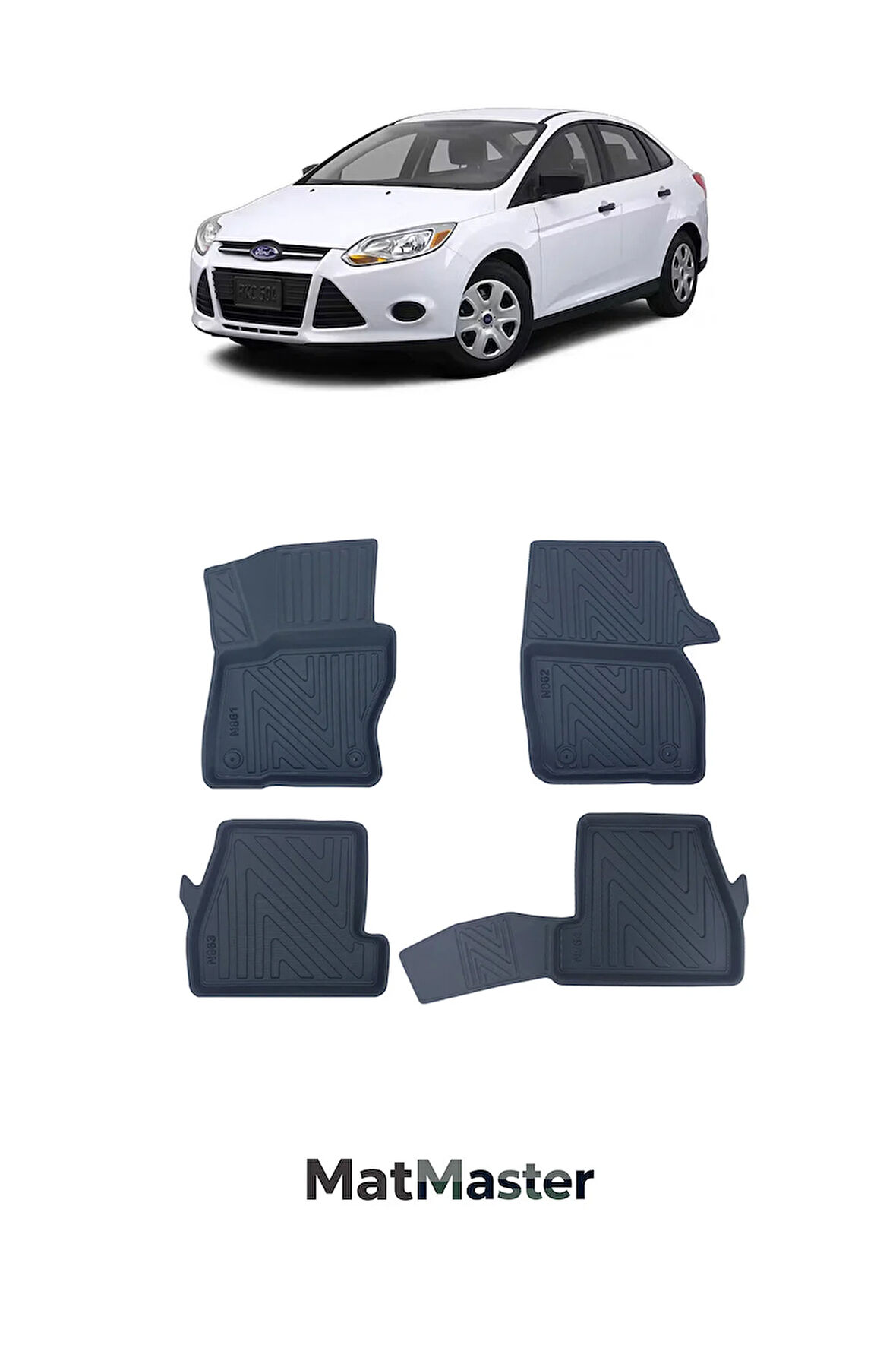 Ford Focus 2011 Model 5D Ekstra Havuzlu Paspas