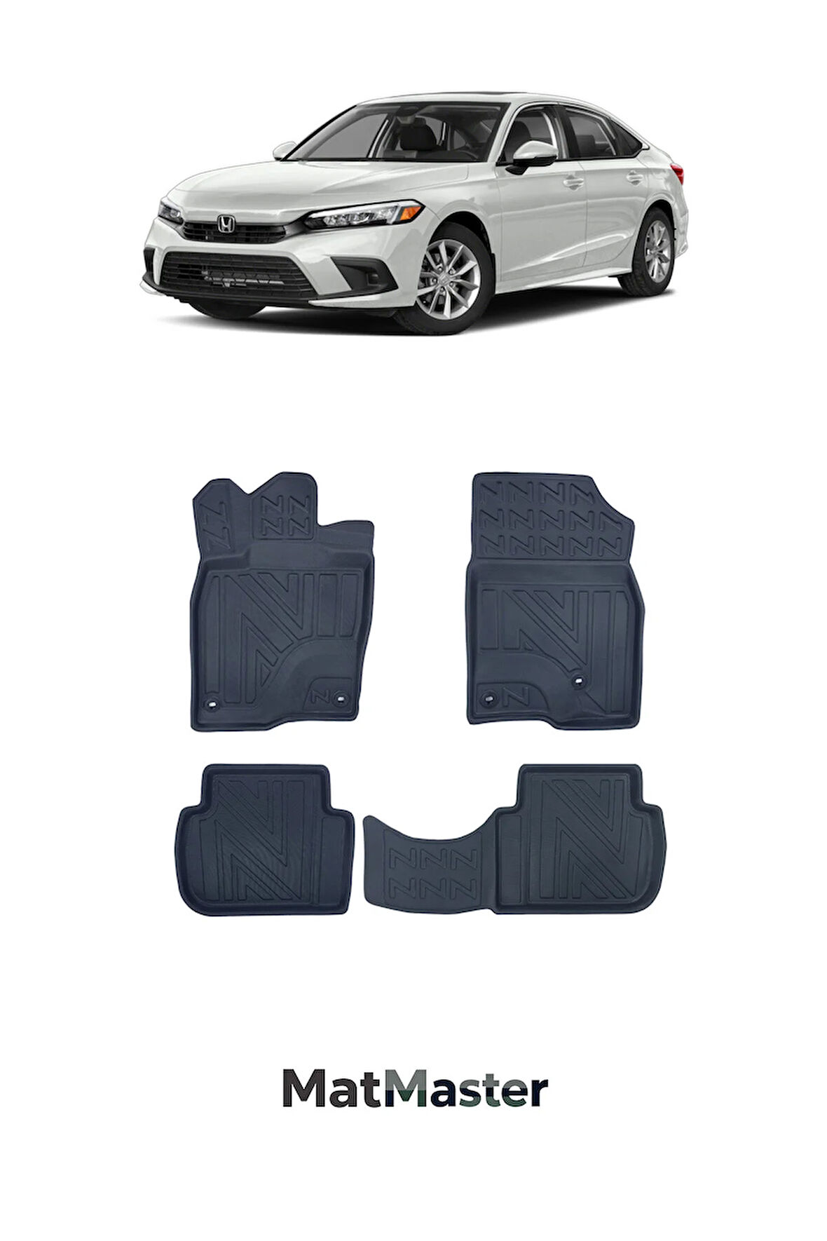 Honda Civic FE1 2023 Model 5D Ekstra Havuzlu Paspas