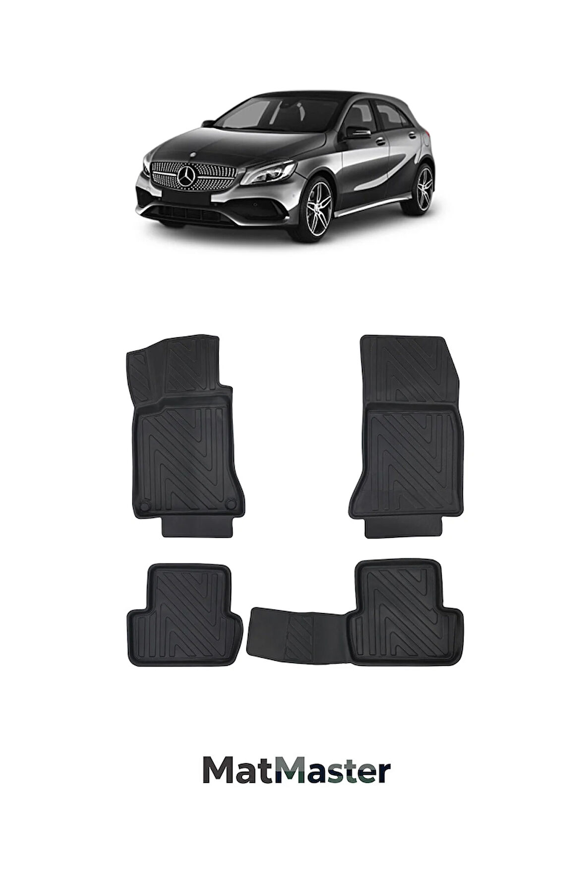 Mercedes A Serisi W176 2014 Model 5D Ekstra Havuzlu Paspas
