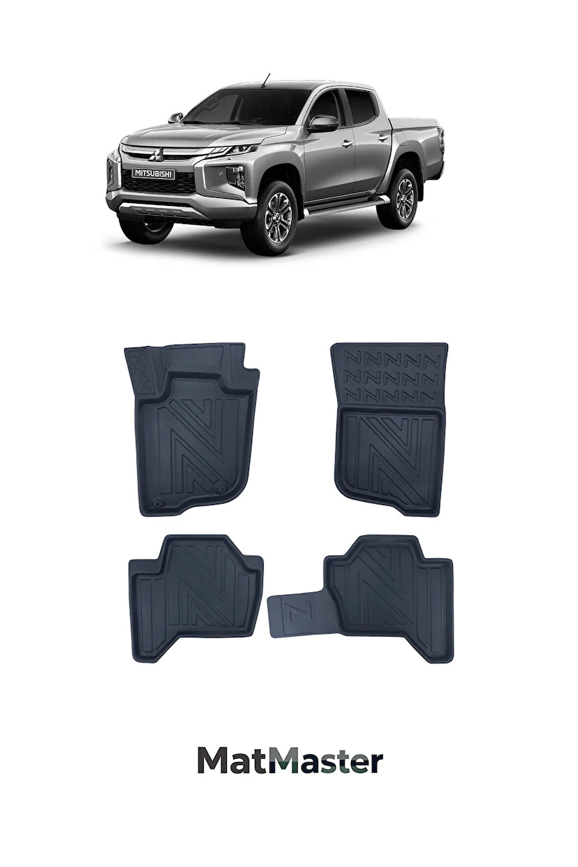 Mitsibushi L200 2019 Model 5D Ekstra Havuzlu Paspas