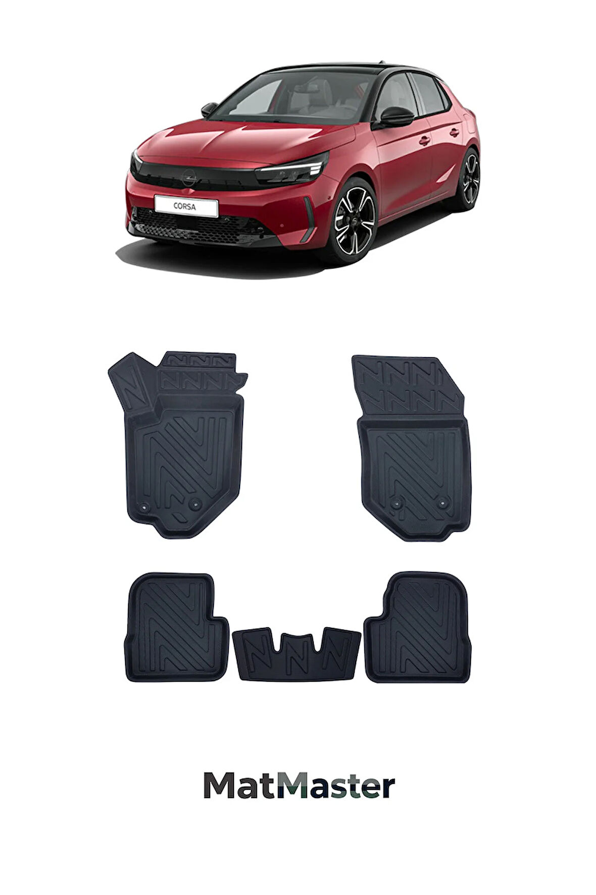 Opel Corsa F 2022 Model 5D Ekstra Havuzlu Paspas