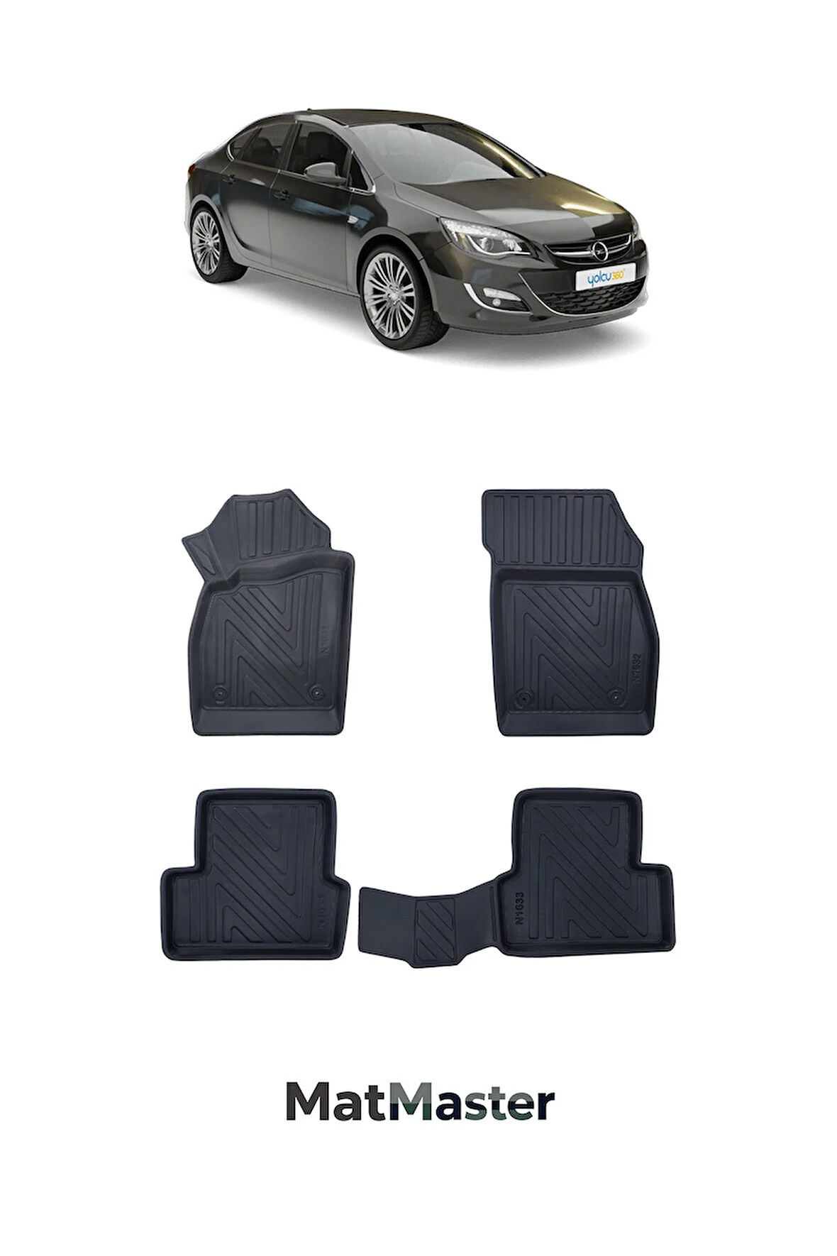 Opel Astra J 2011 Model 5D Ekstra Havuzlu Paspas