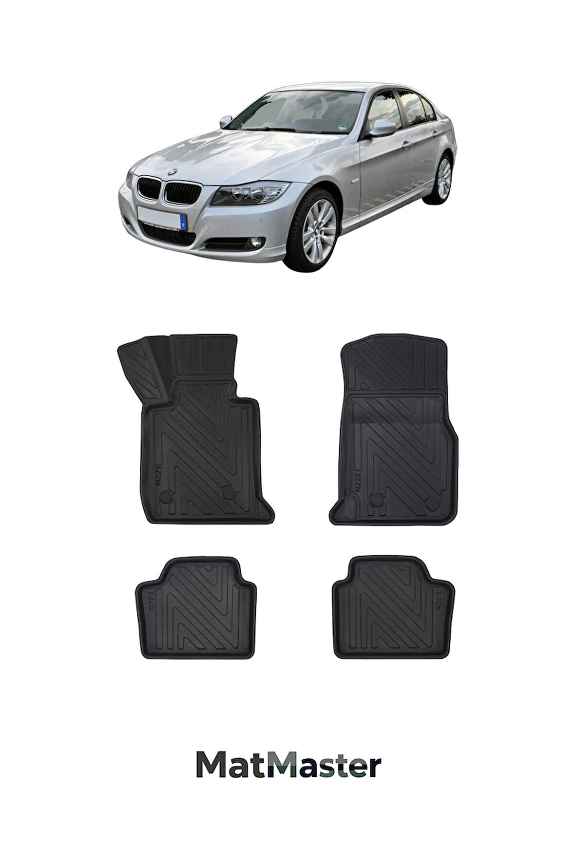 Bmw 3 Serisi E90 2013 Model 5D Ekstra Havuzlu Paspas