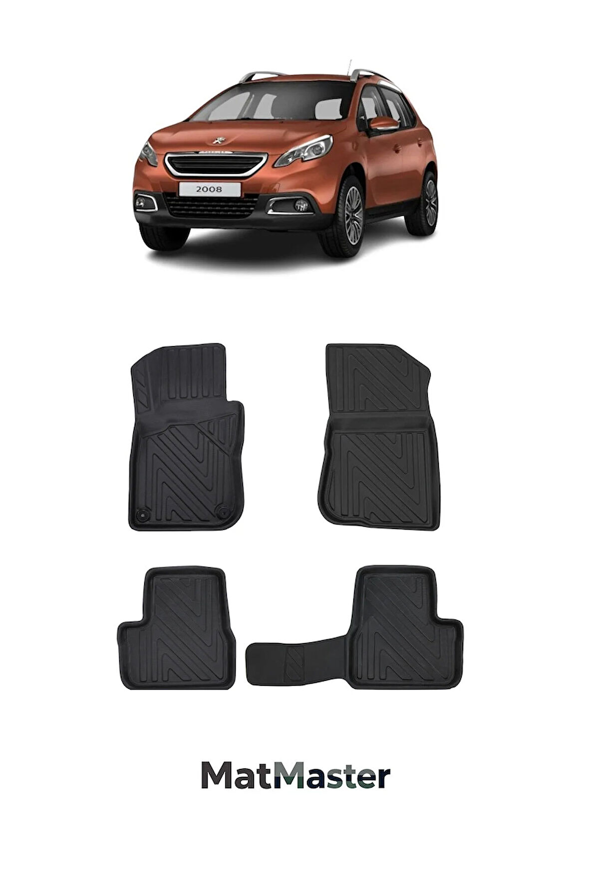 Peugeot 2008 2014 Model 5D Ekstra Havuzlu Paspas