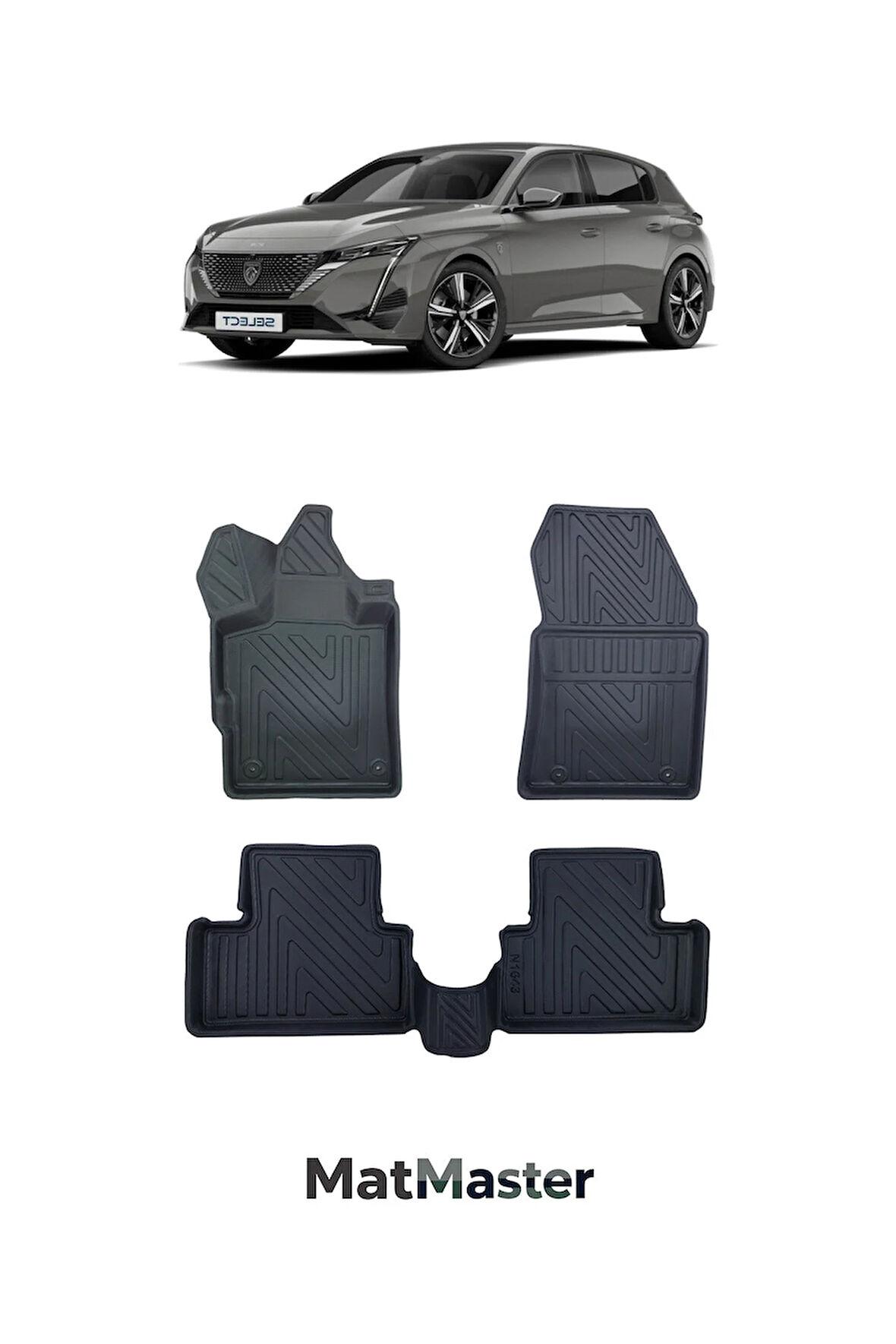Peugeot 308 2026 Model 5D Ekstra Havuzlu Paspas