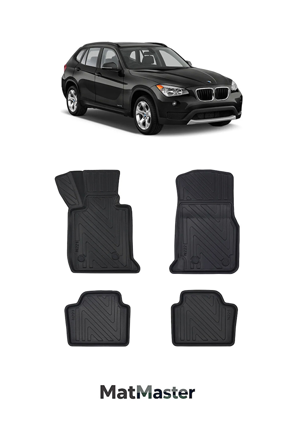 Bmw X1 2014 Model 5D Ekstra Havuzlu Paspas