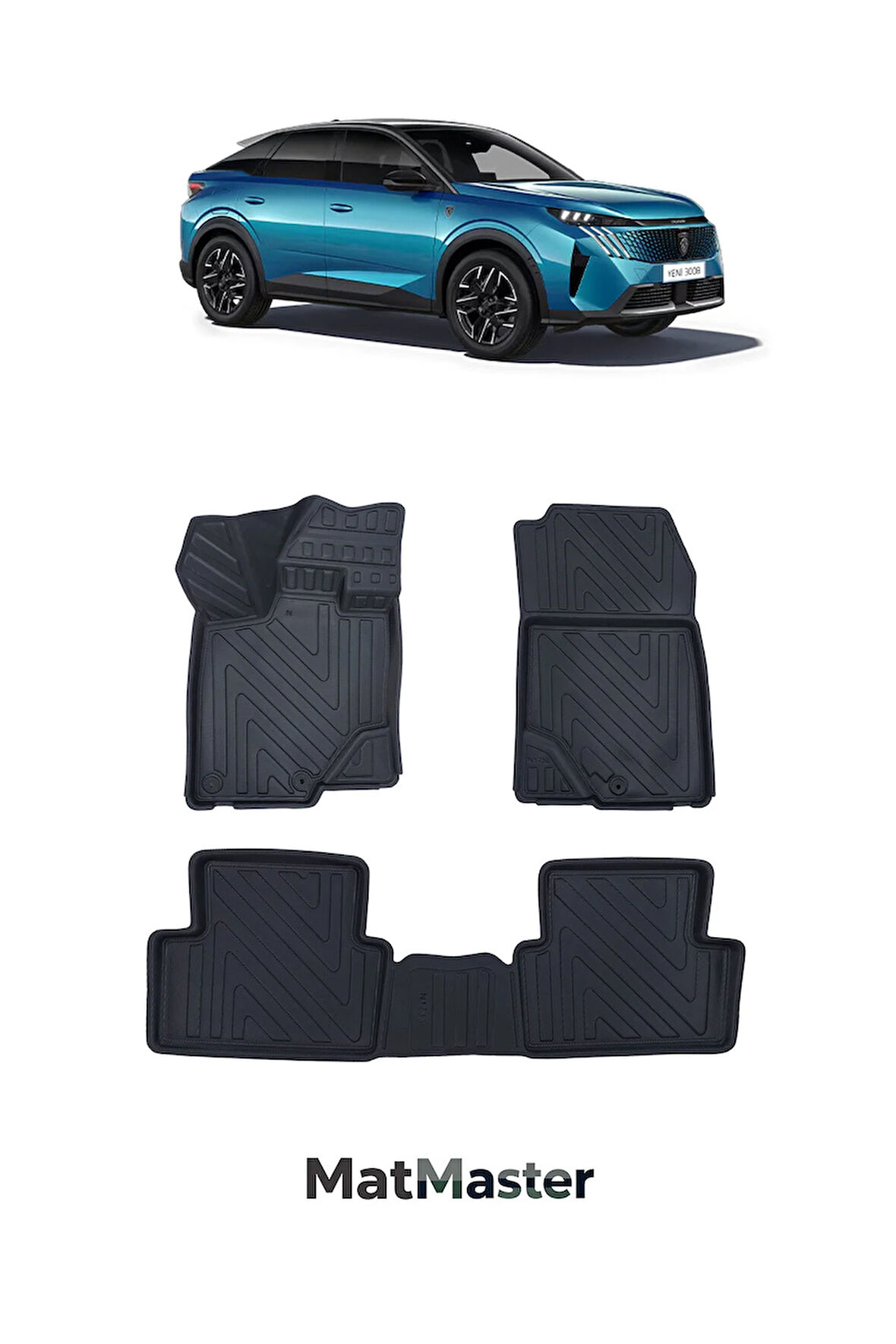Peugeot 3008 Elektrikli 2025 Model 5D Ekstra Havuzlu Paspas