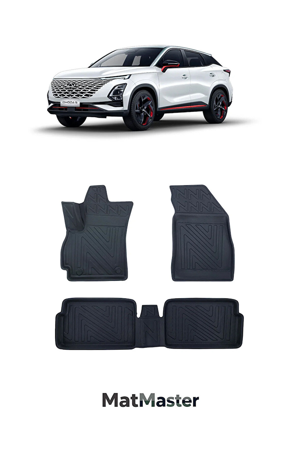 Chery Omoda 5 2024 Model 5D Ekstra Havuzlu Paspas