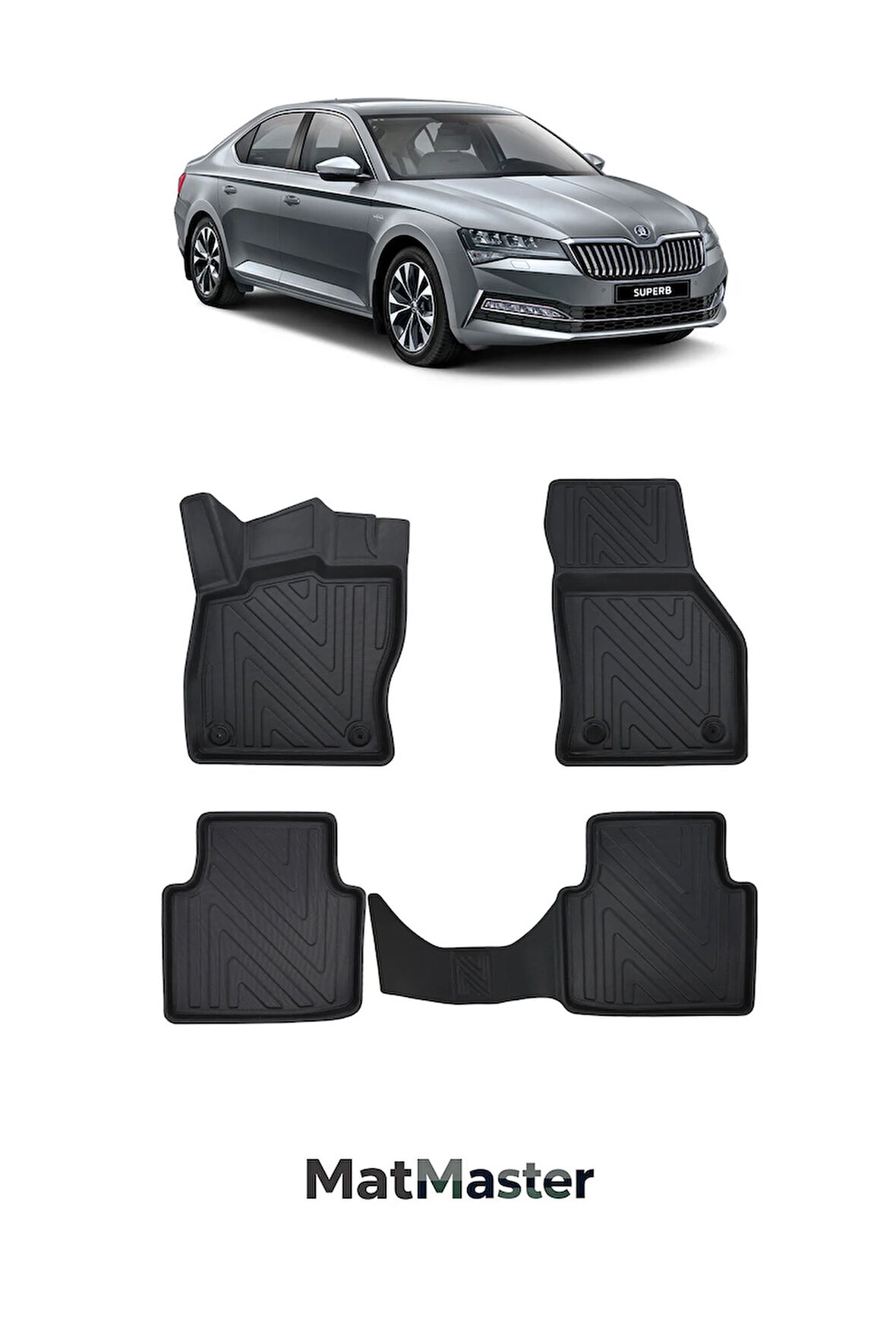 Skoda Superb 2017 Model 5D Ekstra Havuzlu Paspas