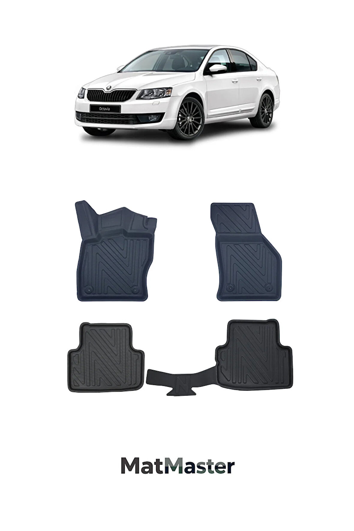 Skoda Octavia 2020 Model 5D Ekstra Havuzlu Paspas
