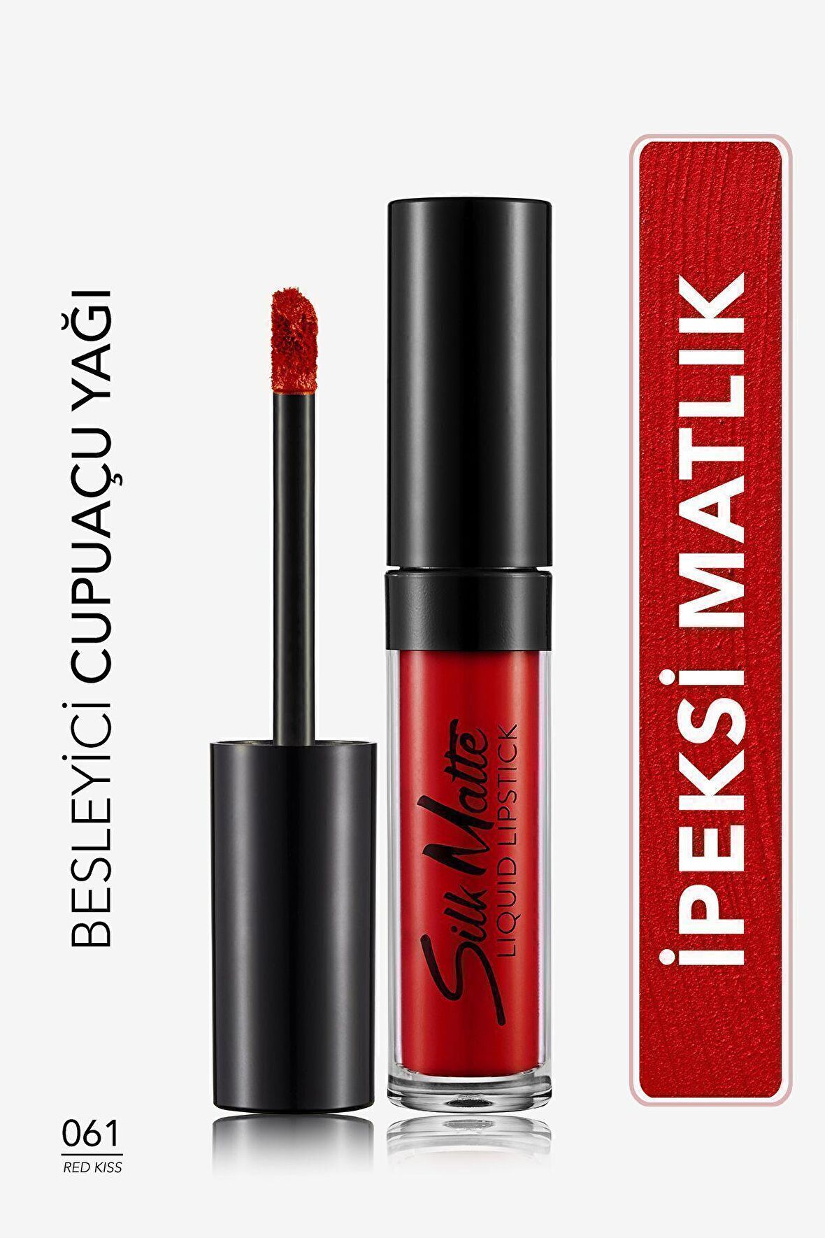 Flormar Silk Matte Yüksek Pigmentli & Mat Bitişli Nemlendirici Likit Ruj
