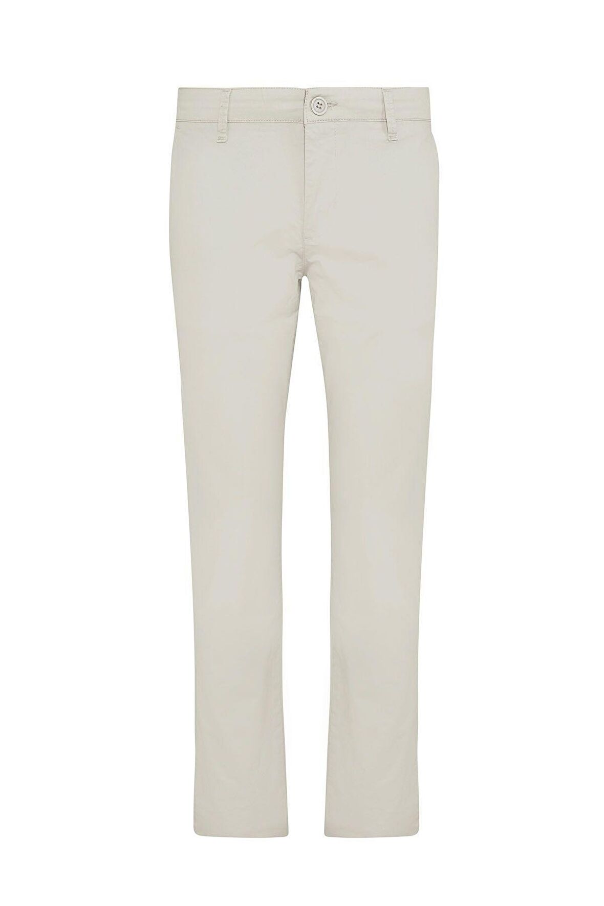 Açık Gri Regular Fit Kanvas Pantolon | 52
