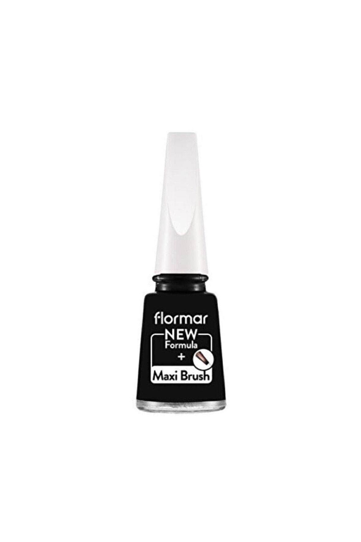 Flormar Klasik Parlak Bitişli Yüksek Pigmentli Oje -nail Enamel- 313 Black Mınımalısm New- 8682536035873