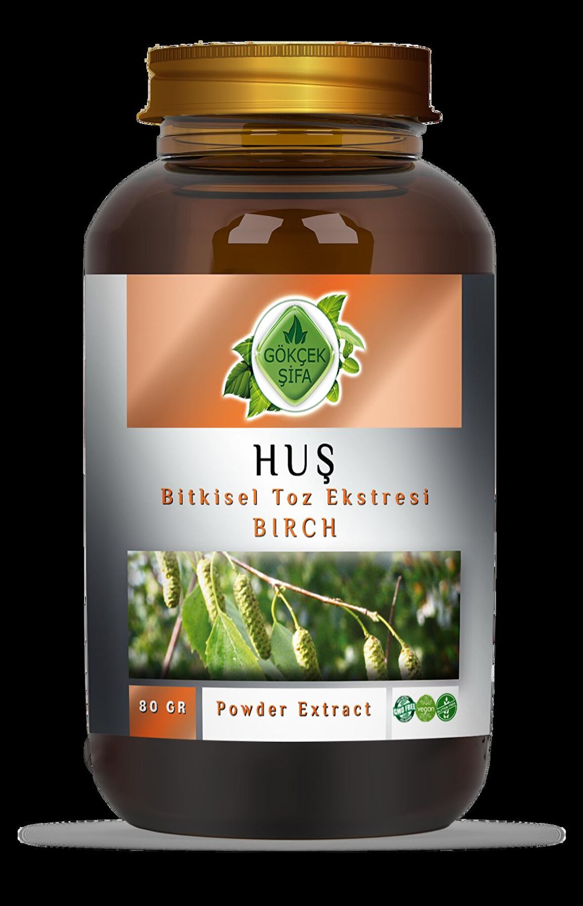 Huş Toz Ekstresi 80 Gr. Cam Kavanoz