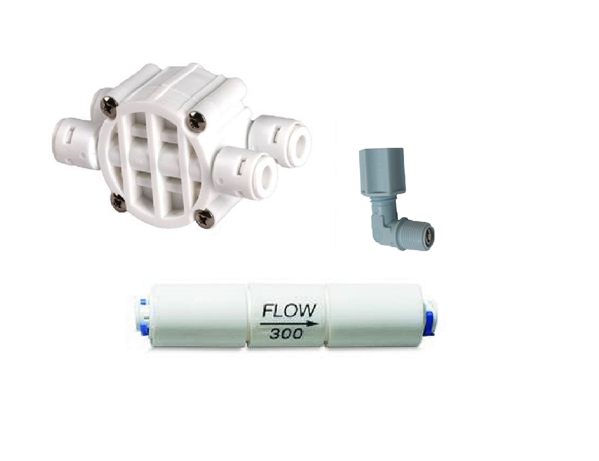 Su Arıtma Cihazı Yenileme Kiti Shut Off - Flow - Check Valf