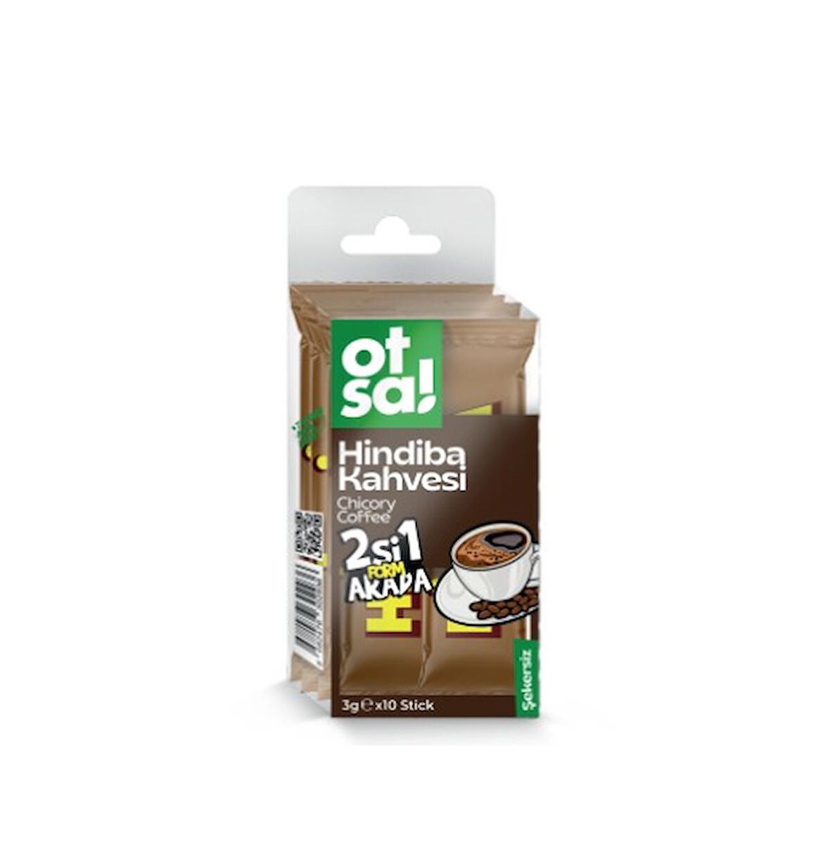 OTSA HİNDİBA FORM KAHVE STICK ASETAT 3,5G X 10 STICK