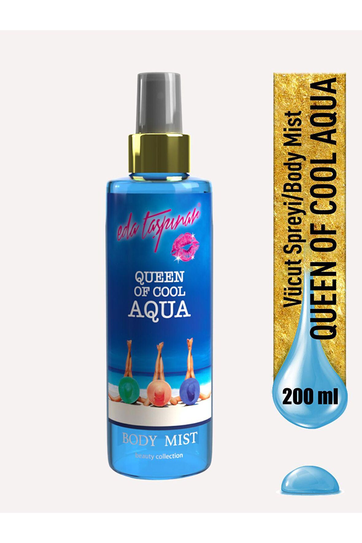 Eda Taşpınar Queen Of Cool Aqua Body Mist - 200 ML