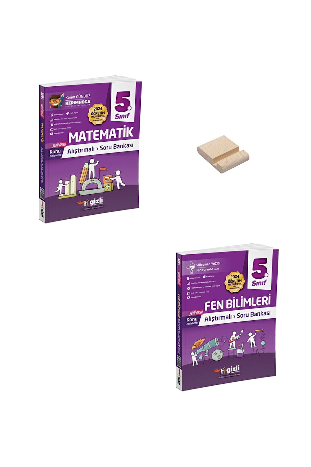 5. Sınıf Konu Anlatımlı Alıştırmalı Matematik ve Fen Bilimleri Soru Bankası