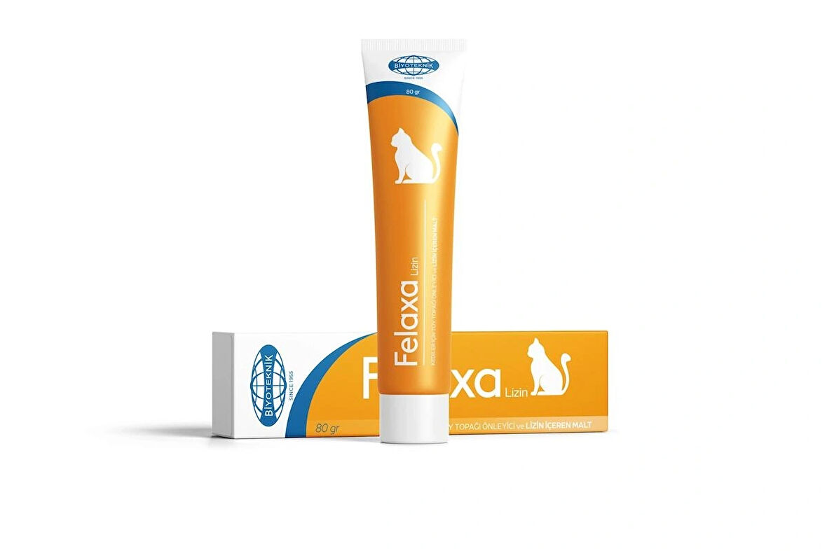 Felaxa Oral Pat Malt Lizin İçeren Kedi Tüy Yumağı Önleyici Krem 80 gr