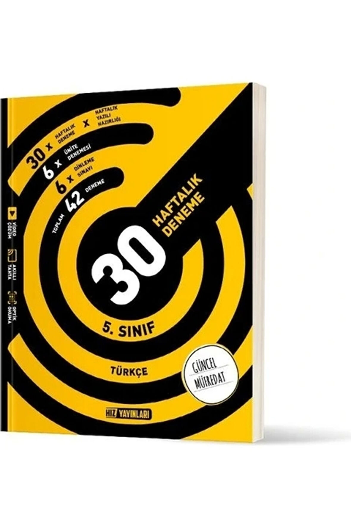 Hız Yayınları 5. Sınıf Türkçe Haftalık Deneme