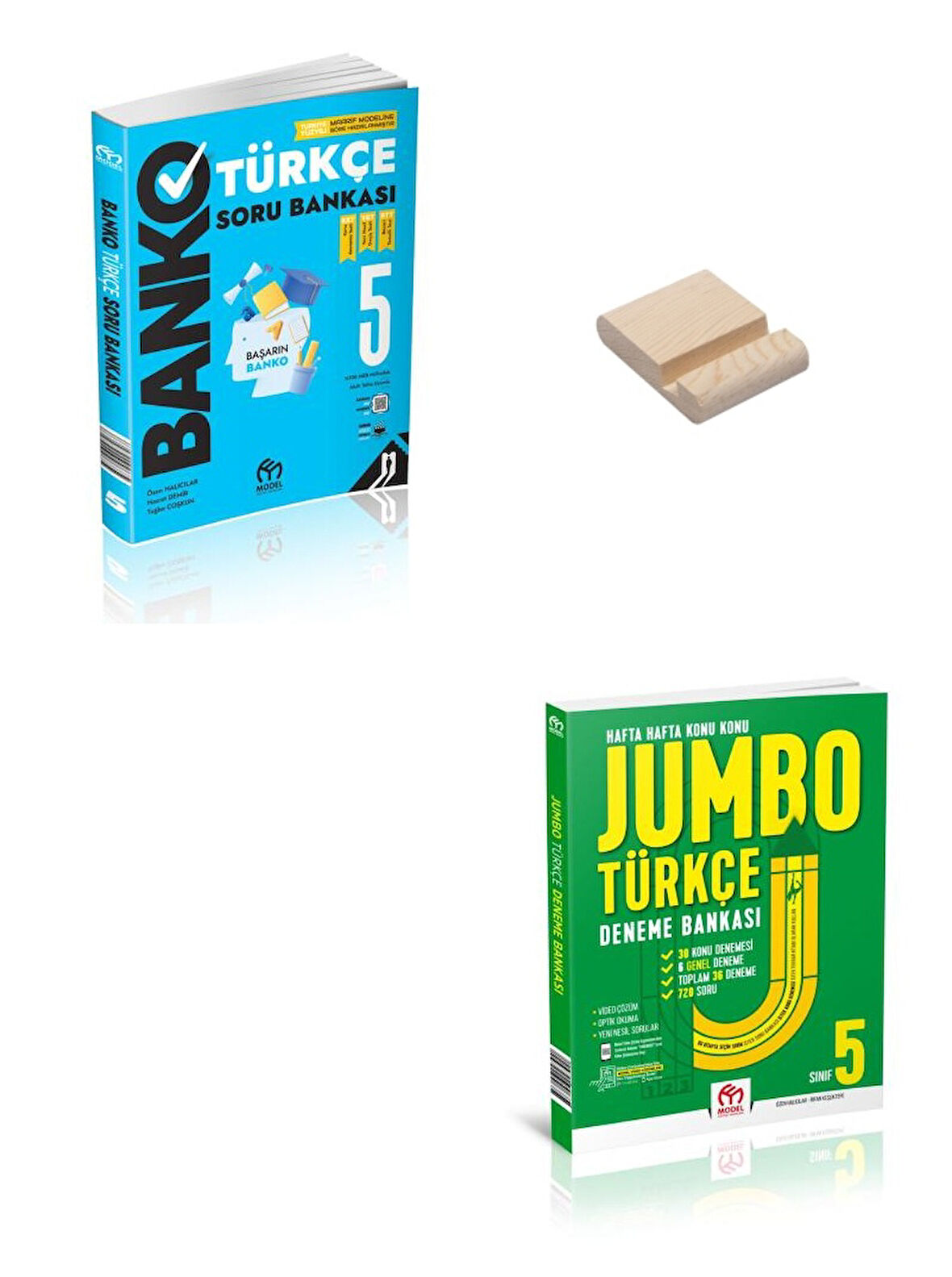 Model Eğitim 5. Sınıf BANKO-JUMBO Türkçe Soru ve Deneme Bankası + Telefon Standı