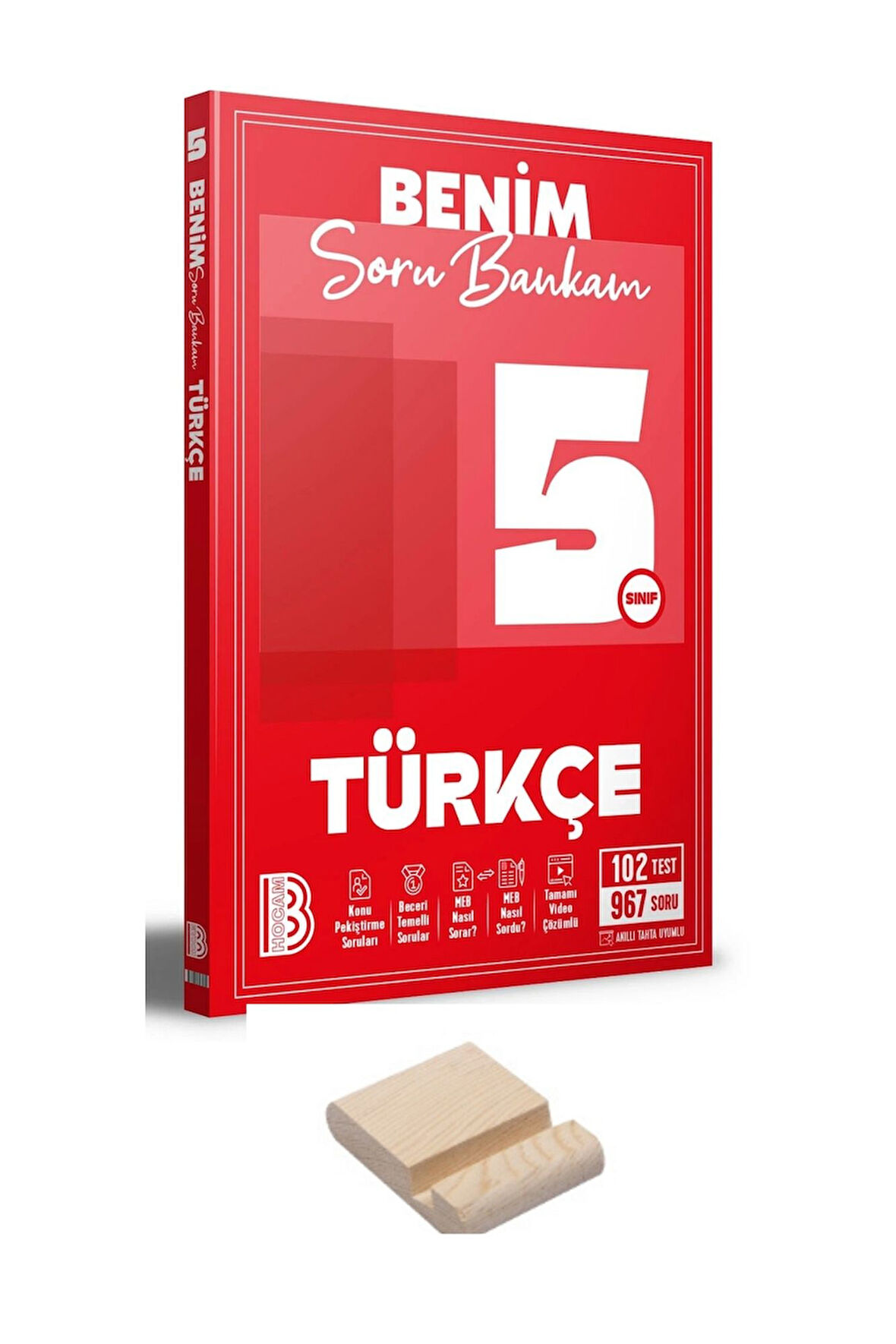 Benim Hocam 5. Sınıf Türkçe Soru Bankası + Telefon Standı