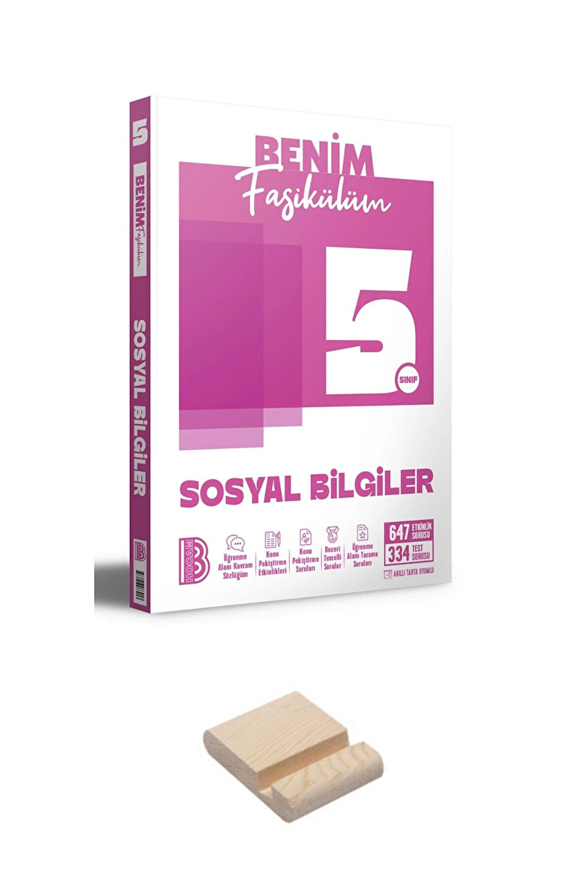 Benim Hocam 5. Sınıf Sosyal Bilgiler Benim Fasikülüm + Telefon Standı