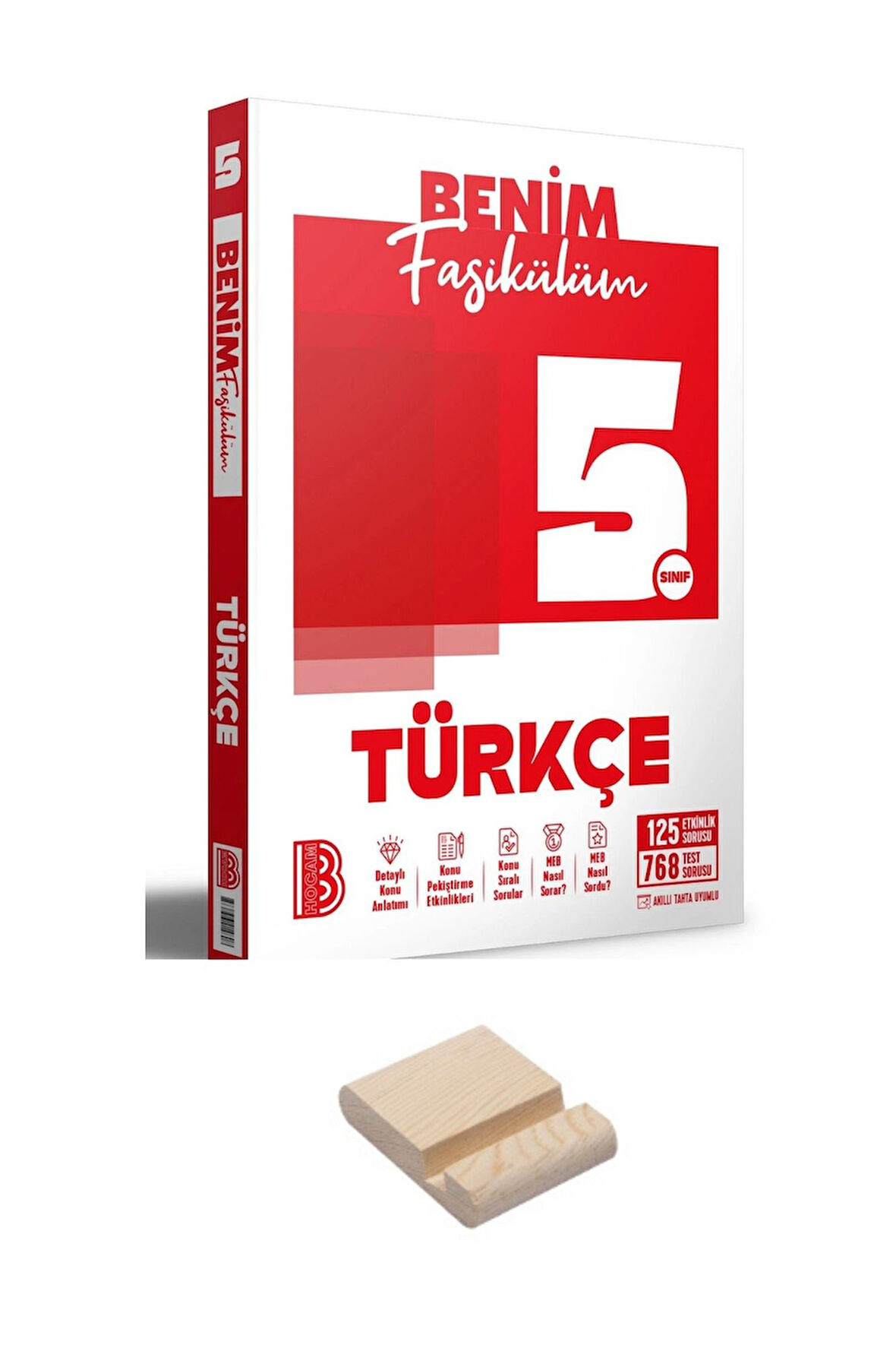 Benim Hocam 5. Sınıf Türkçe Fasikülüm + Telefon Standı