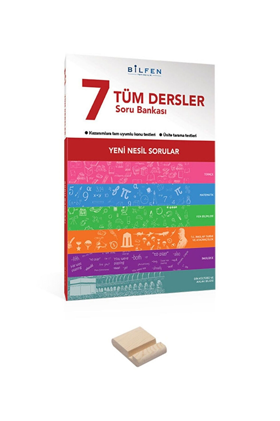 7. Sınıf Kazanımlara Tam Uyumlu Tüm Dersler Soru Bankası