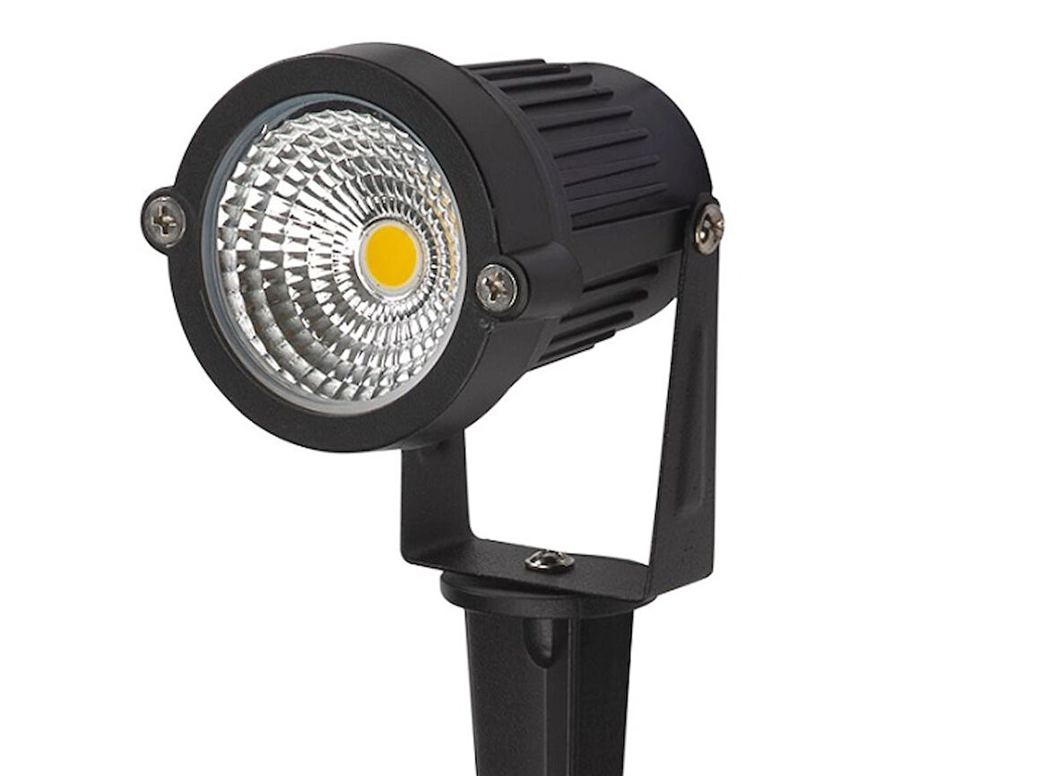 5w Kazıklı Çim Led Spot Beyaz Işık