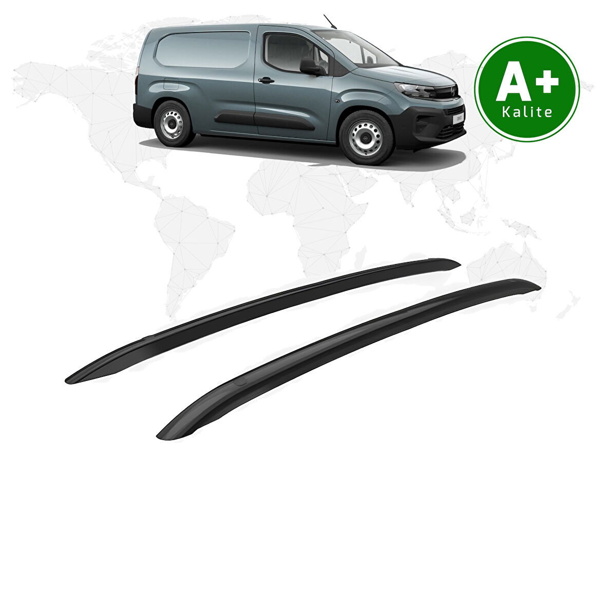 Opel Combo OEM Tip Tavan Çıtası Uzun Şasi 2024 Model Ve Sonrası