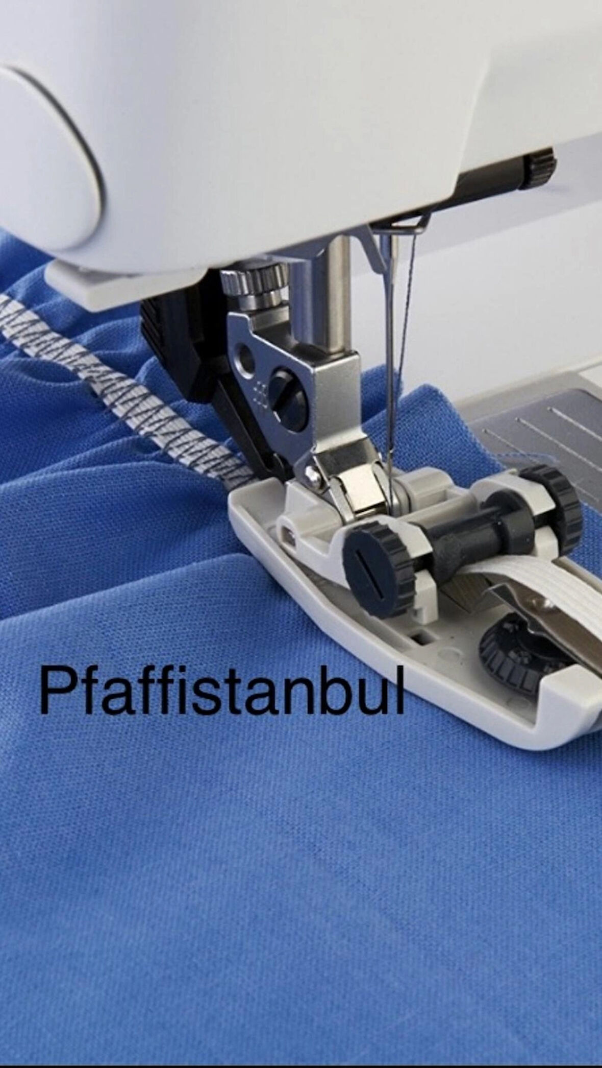 Pfaff Lastik Dikme Ayağı 6-12mm. - 820545096 - Uyumlu Modeller Için Açıklama Kısmına Bakınız.