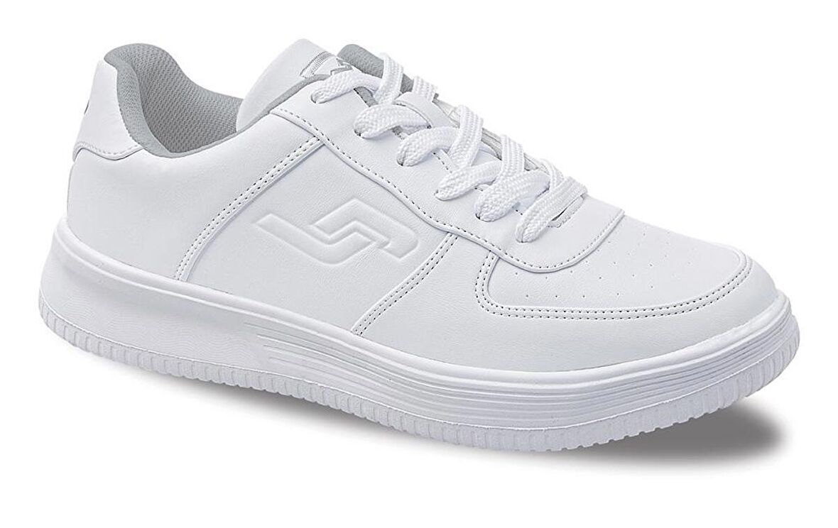 JUMP 22233 YENİ BEYAZ-GRİ COMFORT CASUAL GÜNLÜK SPOR AYAKKABI
