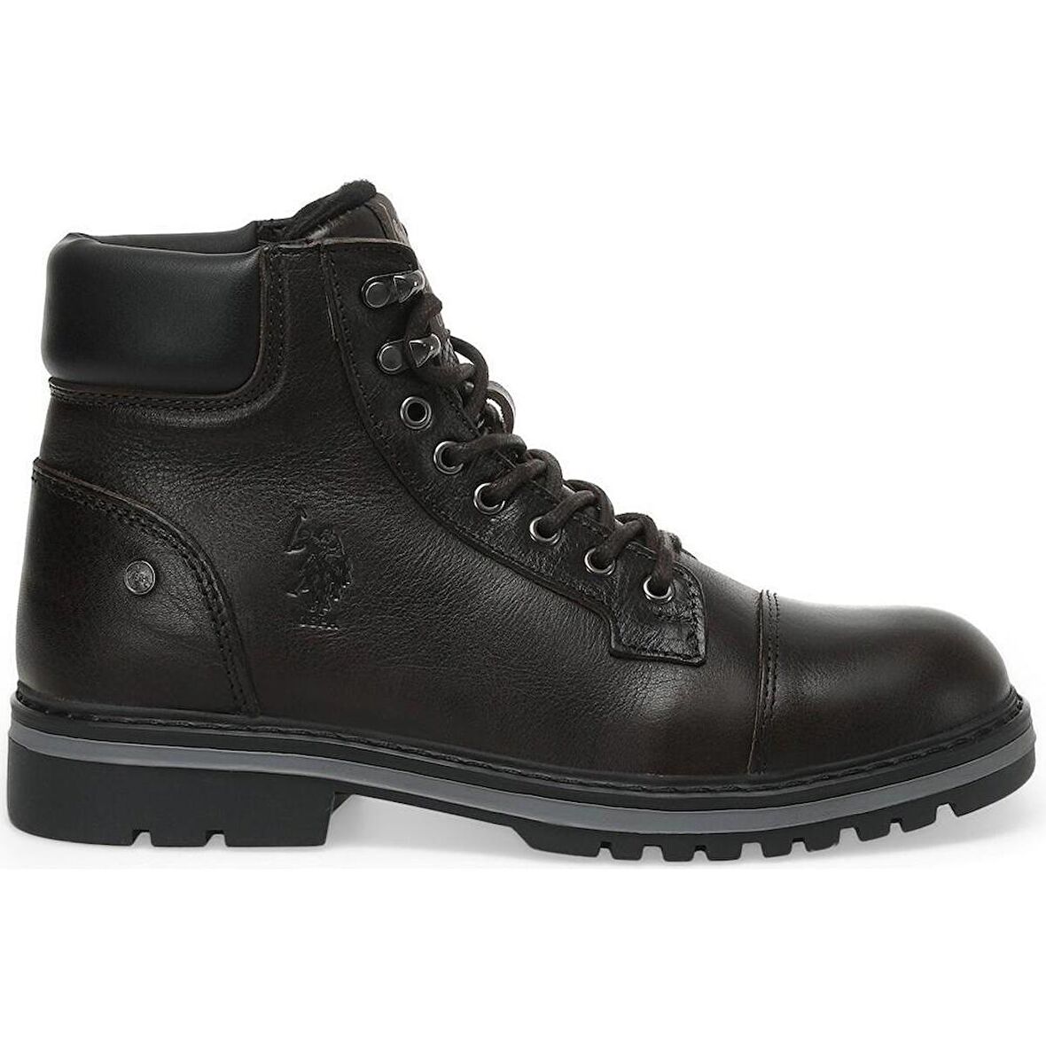 U.S.POLO JONES HAKİKİ DERİ ((İÇİ KÜRKLÜ)) ANATOMİK CASUAL ERKEK BOT 