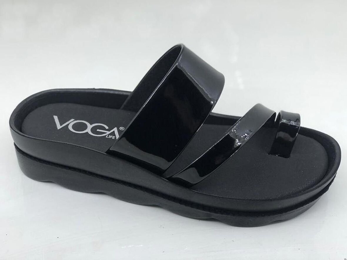 VOGA 1740 SİYAH RUGAN COMFORT CASUAL Kadın TERLİK
