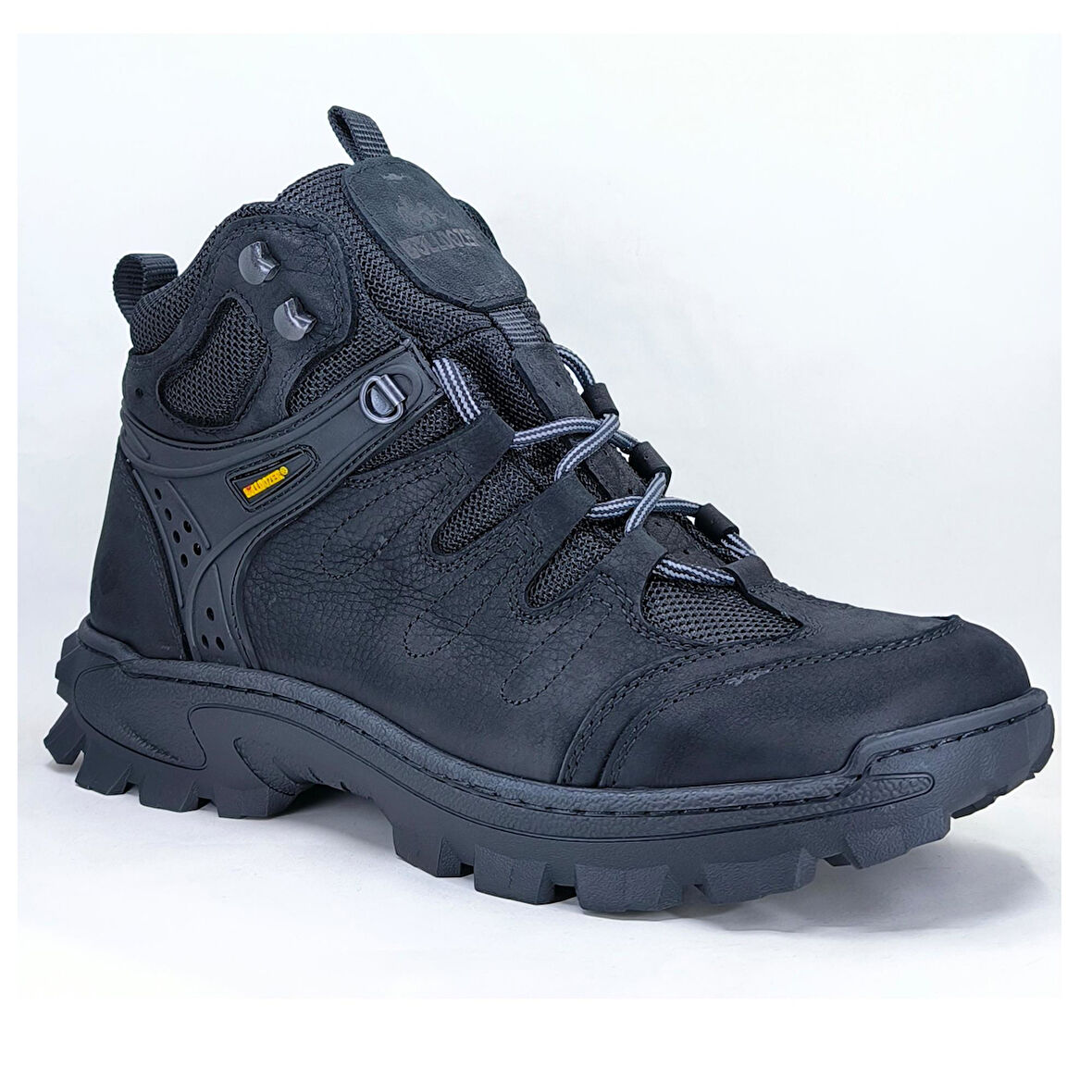 Bulldozer Outdoor Bot Nubuk Deri Siyah 250004