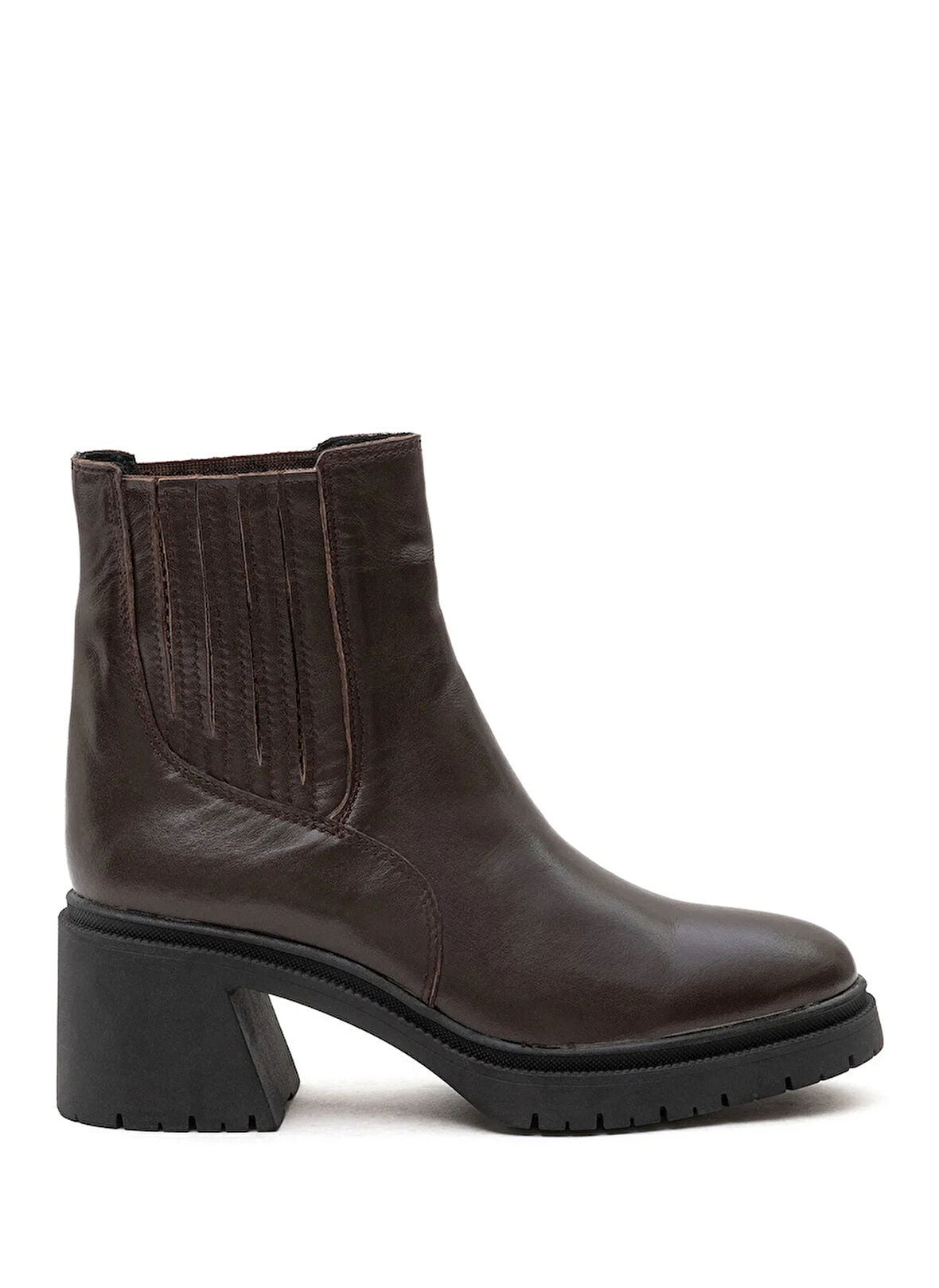 Bulldozer Deri Kahve Kadın Bot BUL-260558