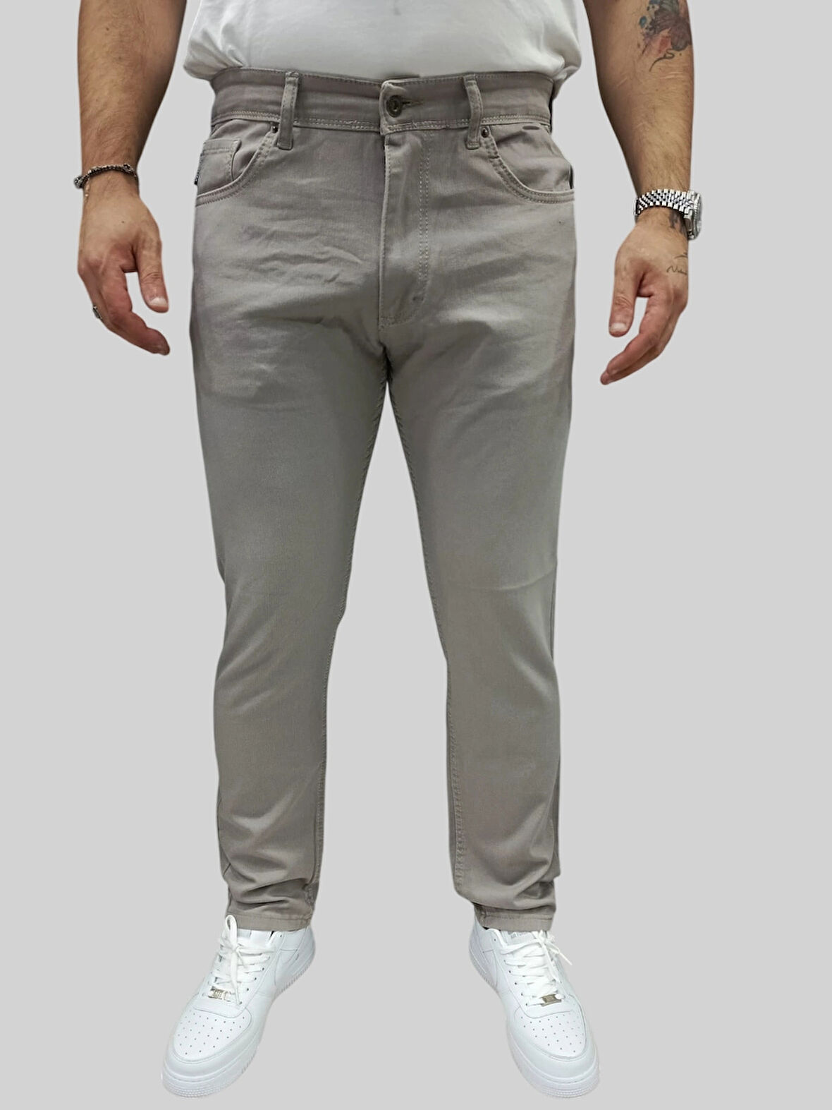 Erkek Enjoy Regular Fit Ligralı Taş Kot Pantolon