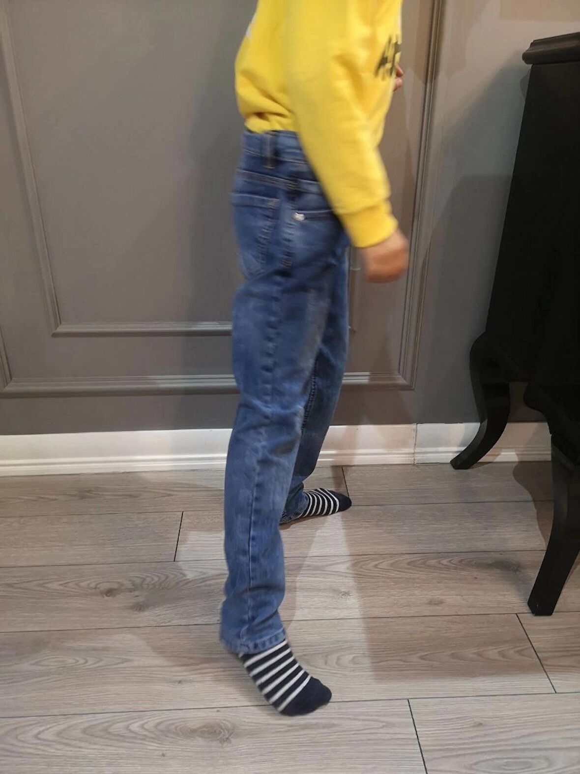 Booss Slim Fit Erkek Çocuk Denim Kot Pantolon Mavi 1222