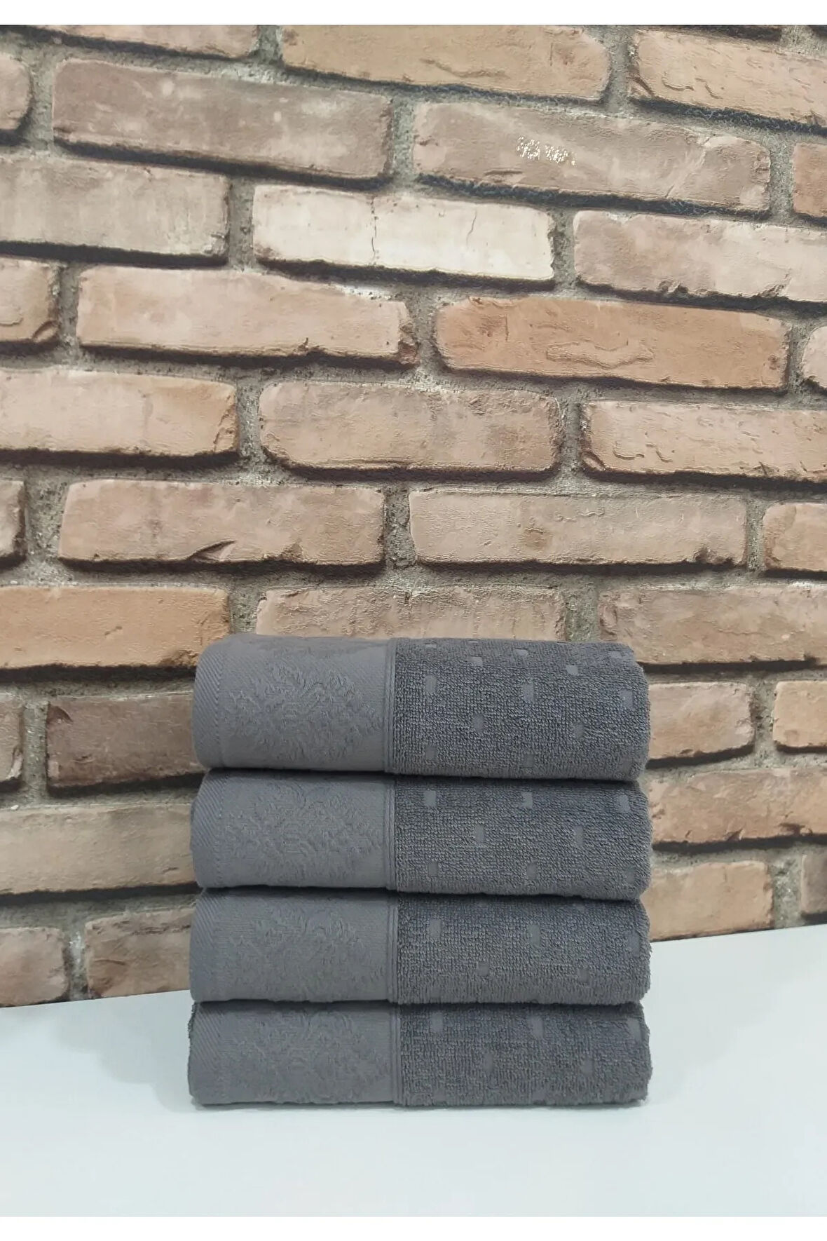 Heritage 4'lü Havlu Gri