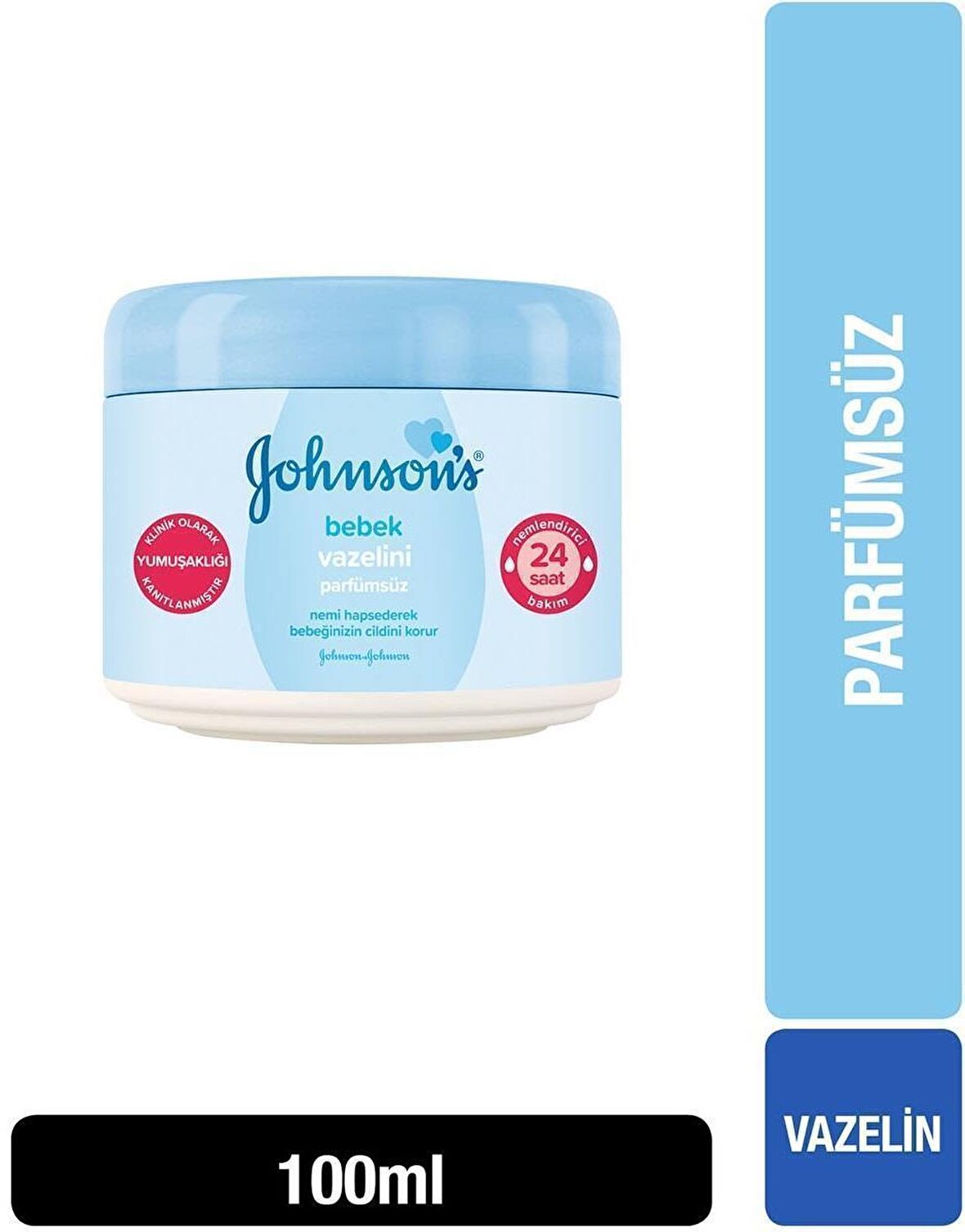 Johnson's Baby Vazelin Parfümsüz 100ml