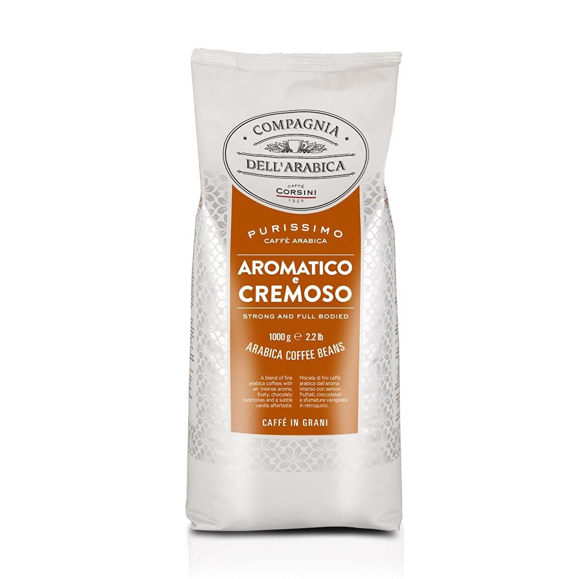 Caffe Corsini Purissimo %100 Arabica Çekirdek Kahve 1KG