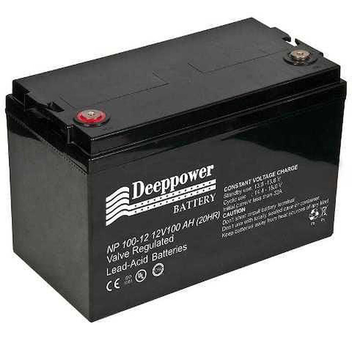 DP-12 V / 100 AH KASALI AKÜ 