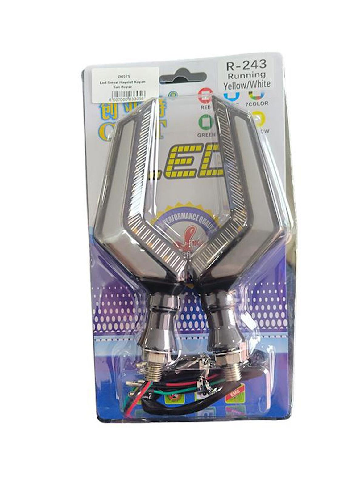 Led Sinyal Hayelet Kayan Sarı Beyaz