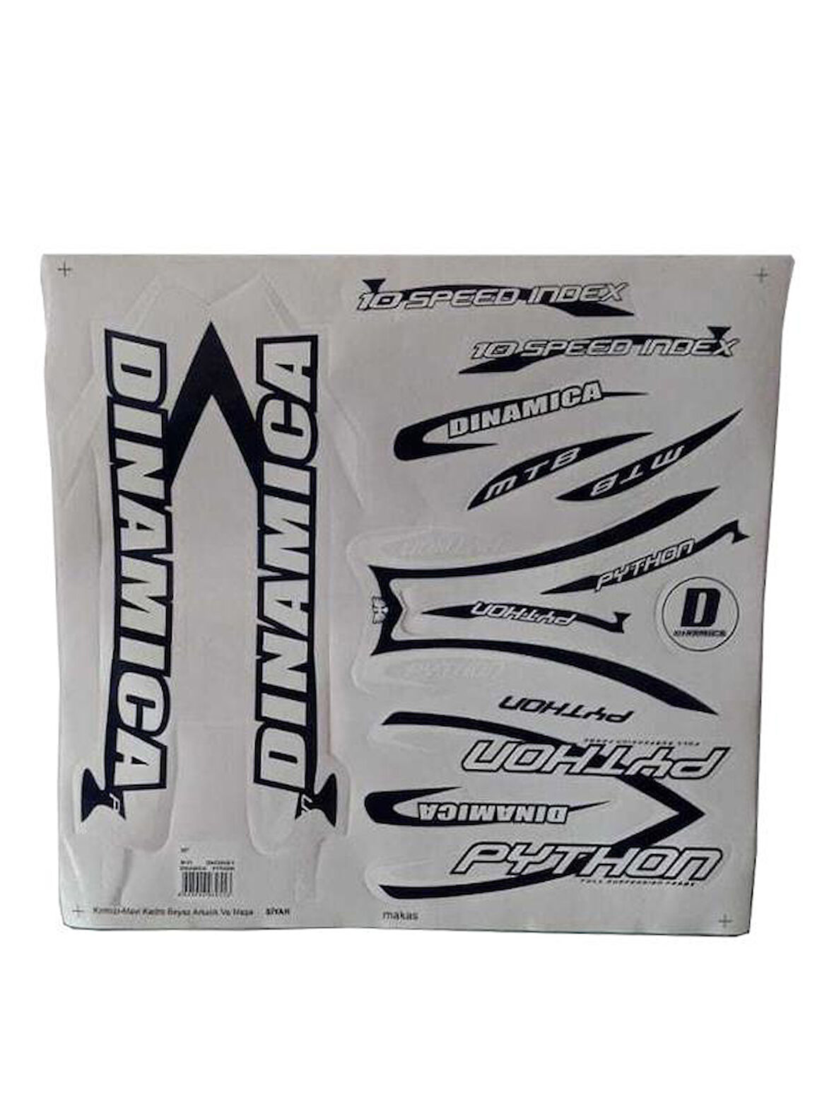 Etiket - 24/26, AMORT. DYNAMICA PYTHON, SİYAH