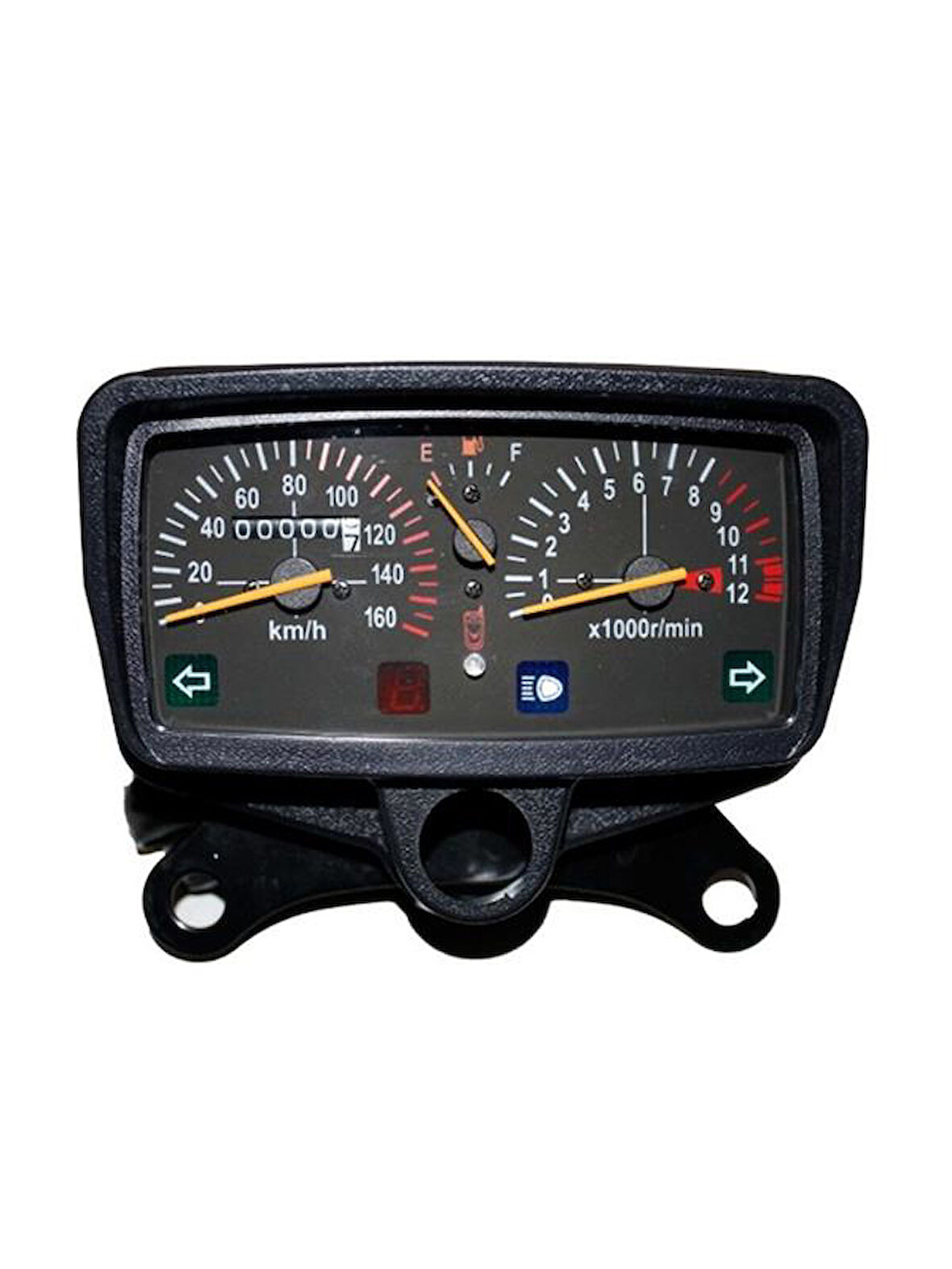 KM SAATİ CG [DEVIR SAATİ TELLİ] [160 KM] BENZİN VE VİTES GÖSTERGELİ