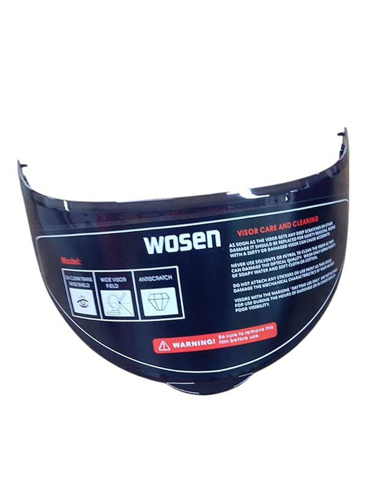 KASK CAMI SİYAH WOSEN 2206