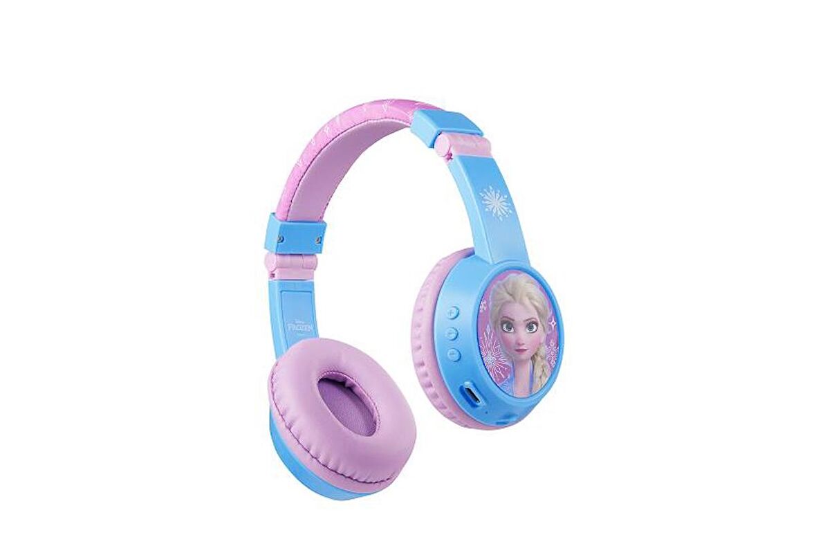 Bluetooth Kulaklık Disney Frozen Karlar Ülkesi Anna Elsa Mikrofonlu Kablosuz Çocuk Kulaklığı Lisanslı DY-9938-FZ