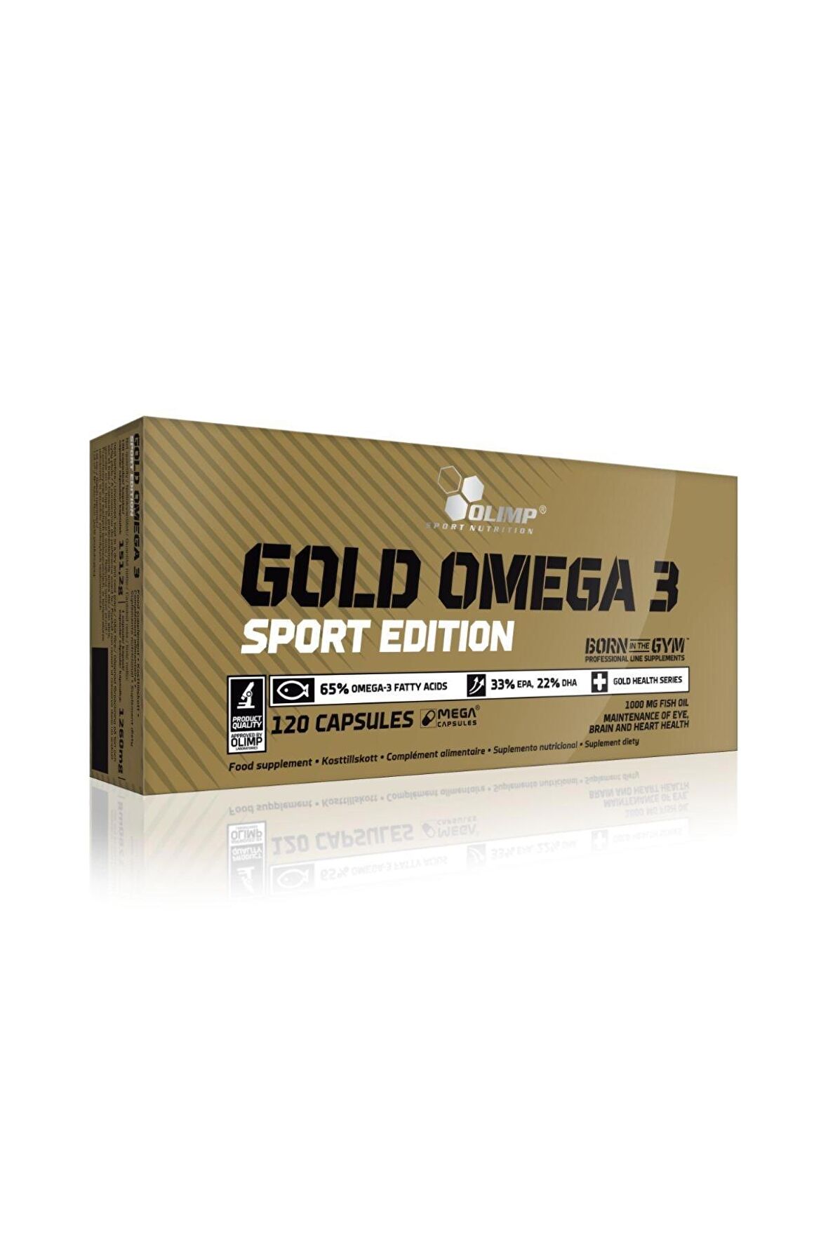 Gold Omega 3 Sport Edition 120 Kapsül